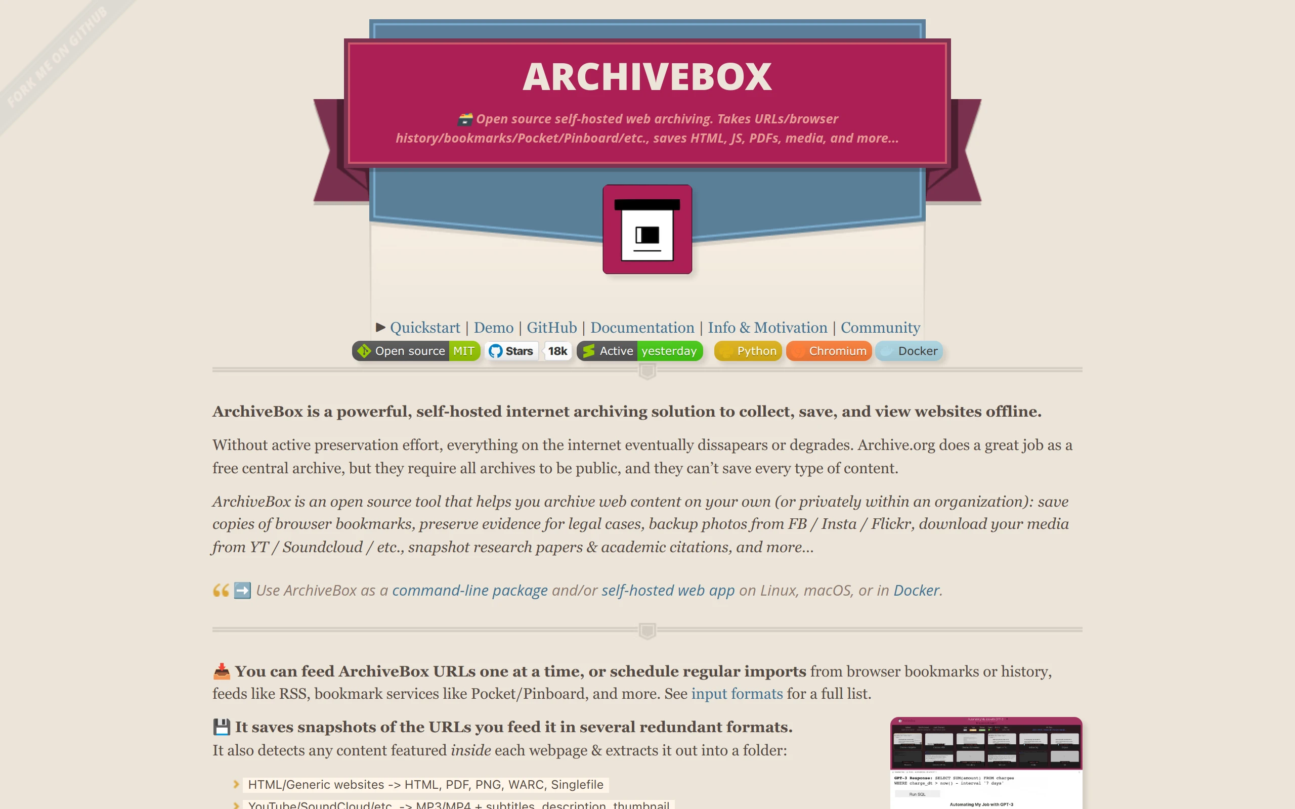 ArchiveBox
