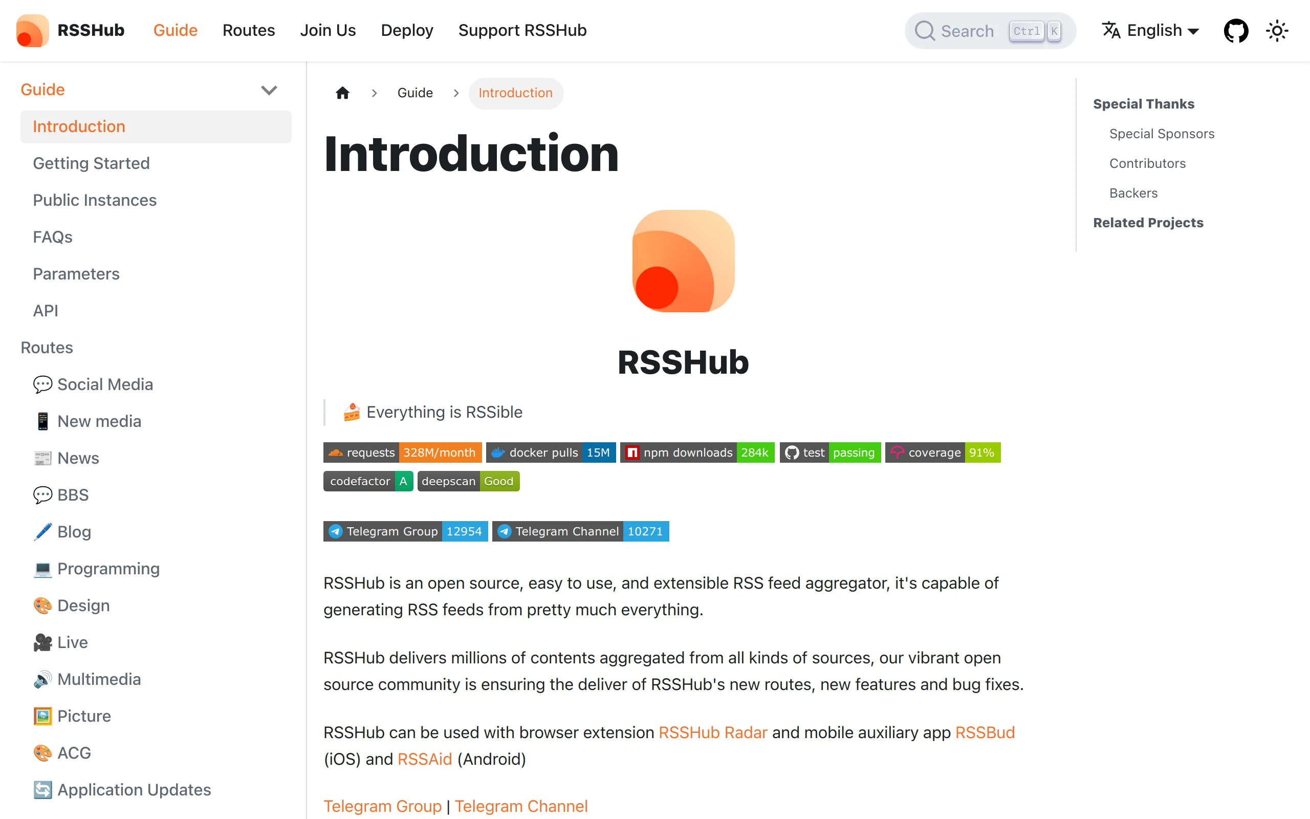RSS Hub